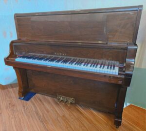 280584_0 KAWAI KU80 光澤原木直立式鋼琴